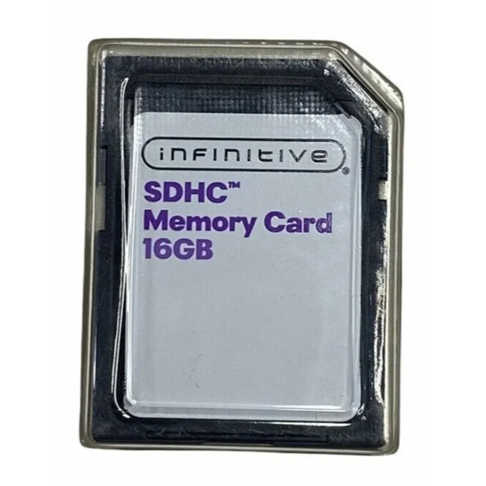 Lot of 2 Infinitive SDHC Memory Card 16 GB For Cameras PCs And Mac Computers New